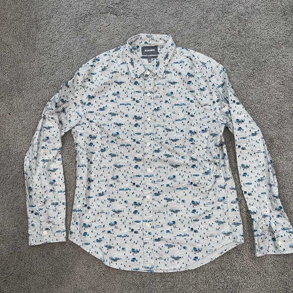 Bonobos Lot of 3 Cotton/Flannel Men's Large Slim Fit Shirts - Excel. Condition - Picture 5 of 16